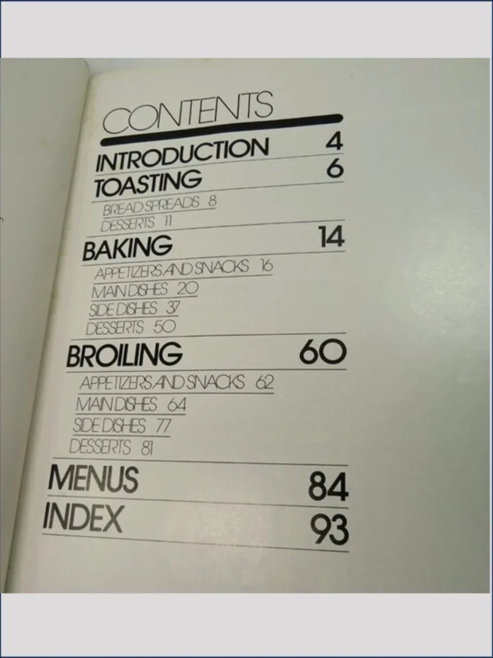 Better Homes and Gardens Toaster Oven Cookbook 1982